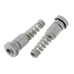 RS PRO Grey Nylon Cable Gland, PG7 Thread, 3.5mm Min, 6mm Max, IP68