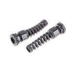 RS PRO Black Nylon Cable Gland, PG13.5 Thread, 6mm Min, 12mm Max, IP68