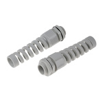 RS PRO Grey Nylon Cable Gland, M25 Thread, 13mm Min, 18mm Max, IP68