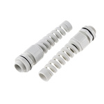 RS PRO Grey Nylon Cable Gland, M20 Thread, 10mm Min, 14mm Max, IP68
