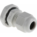 RS PRO Grey Nylon Cable Gland, PG7 Thread, 3.5mm Min, 6mm Max, IP68