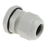 RS PRO Grey Nylon Cable Gland, PG16 Thread, 10mm Min, 14mm Max, IP68