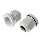 RS PRO Grey Nylon Cable Gland, PG29 Thread, 18mm Min, 25mm Max, IP68