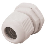 RS PRO White Nylon Cable Gland, M32 Thread, 18mm Min, 25mm Max, IP68