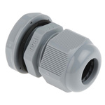 HellermannTyton NGM Series Grey Nylon Cable Gland, M20 Thread, 6mm Min, 12mm Max, IP68