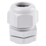 SIB SIB-TEC Series Grey PA 6 Cable Gland, PG21 Thread, 9mm Min, 18mm Max, IP68