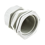 SIB SIB-TEC Series Grey PA 6 Cable Gland, PG42 Thread, 24mm Min, 38.5mm Max, IP68