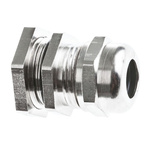 SIB WADI-TEC ECEA GSE Series Metallic Nickel Plated Brass Cable Gland, M20 Thread, 6mm Min, 10mm Max, IP68