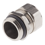 SES Sterling A1 Series Metallic Nickel Plated Brass Cable Gland, PG11 Thread, 5.5mm Min, 12mm Max, IP68