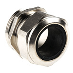 SES Sterling A1 Series Metallic Nickel Plated Brass Cable Gland, PG29 Thread, 19mm Min, 27.5mm Max, IP68