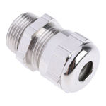 ABB Metallic Nickel Plated Brass Cable Gland, M20 Thread, 6mm Min, 9mm Max, IP68