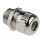 ABB Metallic Nickel Plated Brass Cable Gland, M20 Thread, 7mm Min, 11mm Max, IP68