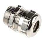 ABB Metallic Nickel Plated Brass Cable Gland, M25 Thread, 10mm Min, 14mm Max, IP68