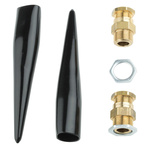 Prysmian KM409 Series Brass Cable Gland Kit, M20 Thread, 8mm Min, 11.5mm Max, IP66