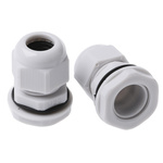 HellermannTyton NGM Series Grey Nylon Cable Gland, M20 Thread, 6mm Min, 12mm Max, IP68