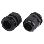 HellermannTyton NGM Series Black Nylon Cable Gland, M32 Thread, 18mm Min, 25mm Max, IP68