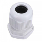 HellermannTyton NGM Series White Nylon Cable Gland, M63 Thread, 34mm Min, 44mm Max, IP68