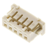 Hirose, DF13 Male Connector Housing, 1.25mm Pitch, 5 Way, 1 Row