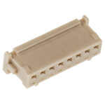 Hirose, DF13 Male Connector Housing, 1.25mm Pitch, 8 Way, 1 Row
