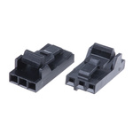 TE Connectivity, AMPMODU MTE Female Connector Housing, 2.54mm Pitch, 3 Way, 1 Row