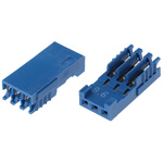 TE Connectivity, AMPMODU HE14 Female Connector Housing, 2.54mm Pitch, 3 Way, 1 Row