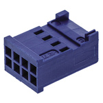 TE Connectivity, AMPMODU HE13/HE14 Female Connector Housing, 2.54mm Pitch, 8 Way, 2 Row