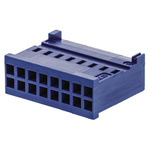 TE Connectivity, AMPMODU HE13/HE14 Female Connector Housing, 2.54mm Pitch, 16 Way, 2 Row