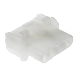 TE Connectivity, Universal MATE-N-LOK Female Connector Housing, 6.35mm Pitch, 4 Way, 1 Row