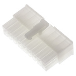 Molex, Mini-Fit Jr Female Connector Housing, 4.2mm Pitch, 18 Way, 2 Row