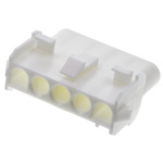 TE Connectivity, Universal MATE-N-LOK Female Connector Housing, 6.35mm Pitch, 5 Way, 1 Row