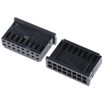TE Connectivity, AMPMODU MOD II Female Connector Housing, 2.54mm Pitch, 16 Way, 2 Row