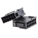 Molex, Micro-Fit 3.0 Male Connector Housing, 3mm Pitch, 12 Way, 2 Row