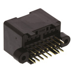 TE Connectivity, MULTILOCK 040 Female Connector Housing, 2.5mm Pitch, 16 Way, 2 Row Right Angle