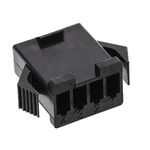 JST Male Connector Housing, 4 Way, 1 Row