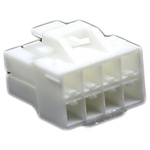 JST Female Connector Housing, 8 Way, 2 Row