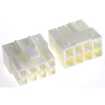 JST, VL Male Connector Housing, 6.2mm Pitch, 8 Way, 2 Row