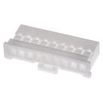 JST, PA Female Connector Housing, 2mm Pitch, 9 Way, 1 Row