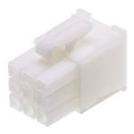 TE Connectivity, Mini-Universal MATE-N-LOK Male Connector Housing, 4.2mm Pitch, 9 Way, 3 Row