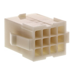 TE Connectivity, Mini-Universal MATE-N-LOK Female Connector Housing, 4.2mm Pitch, 12 Way, 3 Row