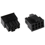 TE Connectivity, Micro MATE-N-LOK Female Connector Housing, 3mm Pitch, 8 Way, 2 Row