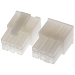 TE Connectivity, VAL-U-LOK Female Connector Housing, 4.2mm Pitch, 6 Way, 2 Row