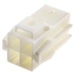 JST, VL Female Connector Housing, 6.2mm Pitch, 4 Way, 2 Row