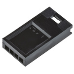 TE Connectivity, AMPMODU MOD II Female Connector Housing, 2.54mm Pitch, 4 Way, 1 Row