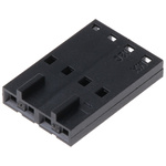 Molex, SL Female Connector Housing, 2.54mm Pitch, 4 Way, 1 Row