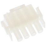 Molex, MLX Male Connector Housing, 4 Way, 1 Row