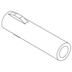 Molex, STANDARD .062" Female Connector Housing, 1.57mm Pitch, 1 Way, 1 Row