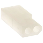 Molex, STANDARD .062" Female Connector Housing, 3.68mm Pitch, 2 Way, 1 Row