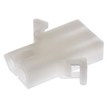 Molex, STANDARD .093" Female Connector Housing, 6.3mm Pitch, 2 Way, 1 Row