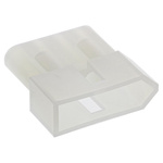 Molex, STANDARD .093" Male Connector Housing, 5.03mm Pitch, 4 Way, 1 Row