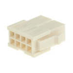 Molex, Mini-Fit Jr Male Connector Housing, 4.2mm Pitch, 8 Way, 2 Row